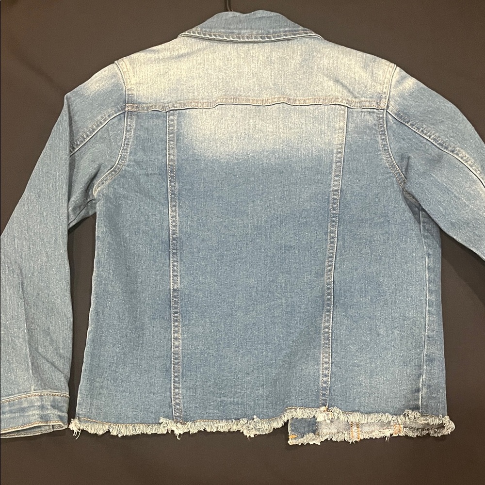 Soho Light Blue Kids Jean Jacket - Picture 5 of 5